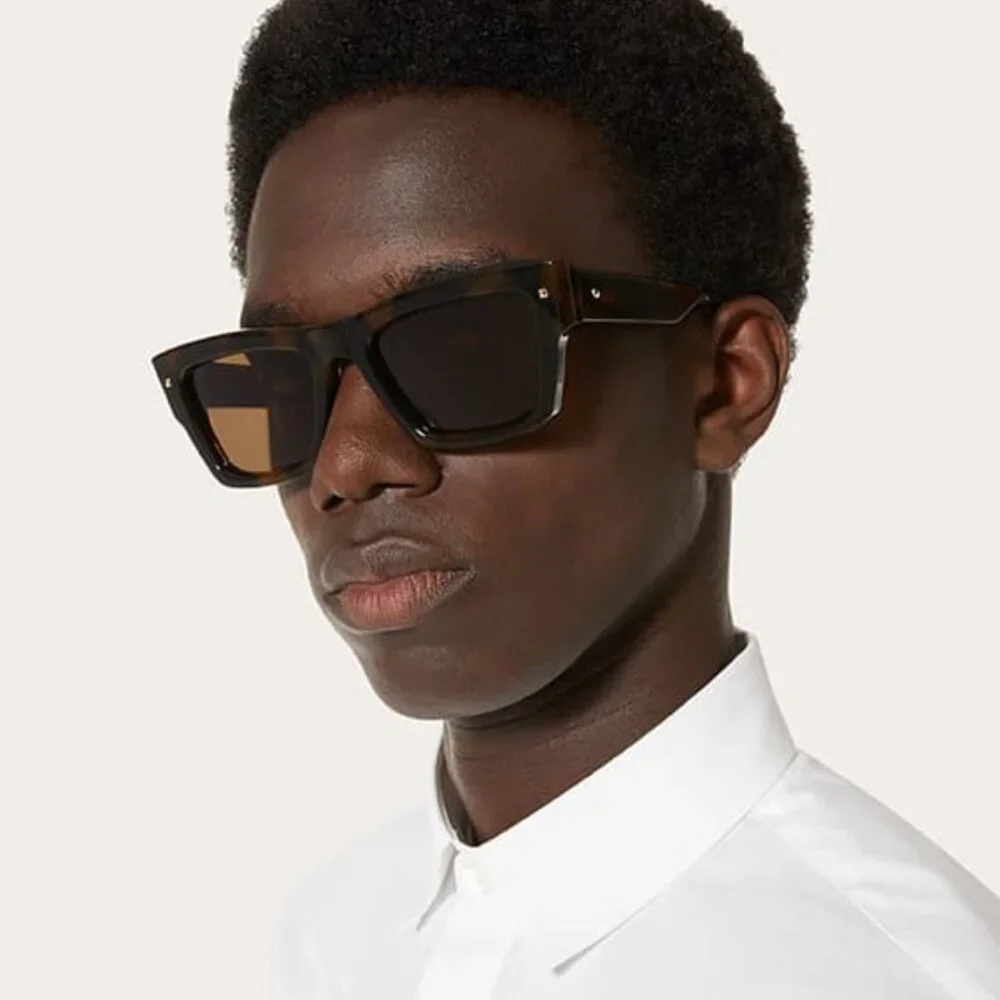 NEW XXII VLS-106B-53 VALENTINO SUNGLASSES HAVANA UNISEX EYEWEAR VALENTINO